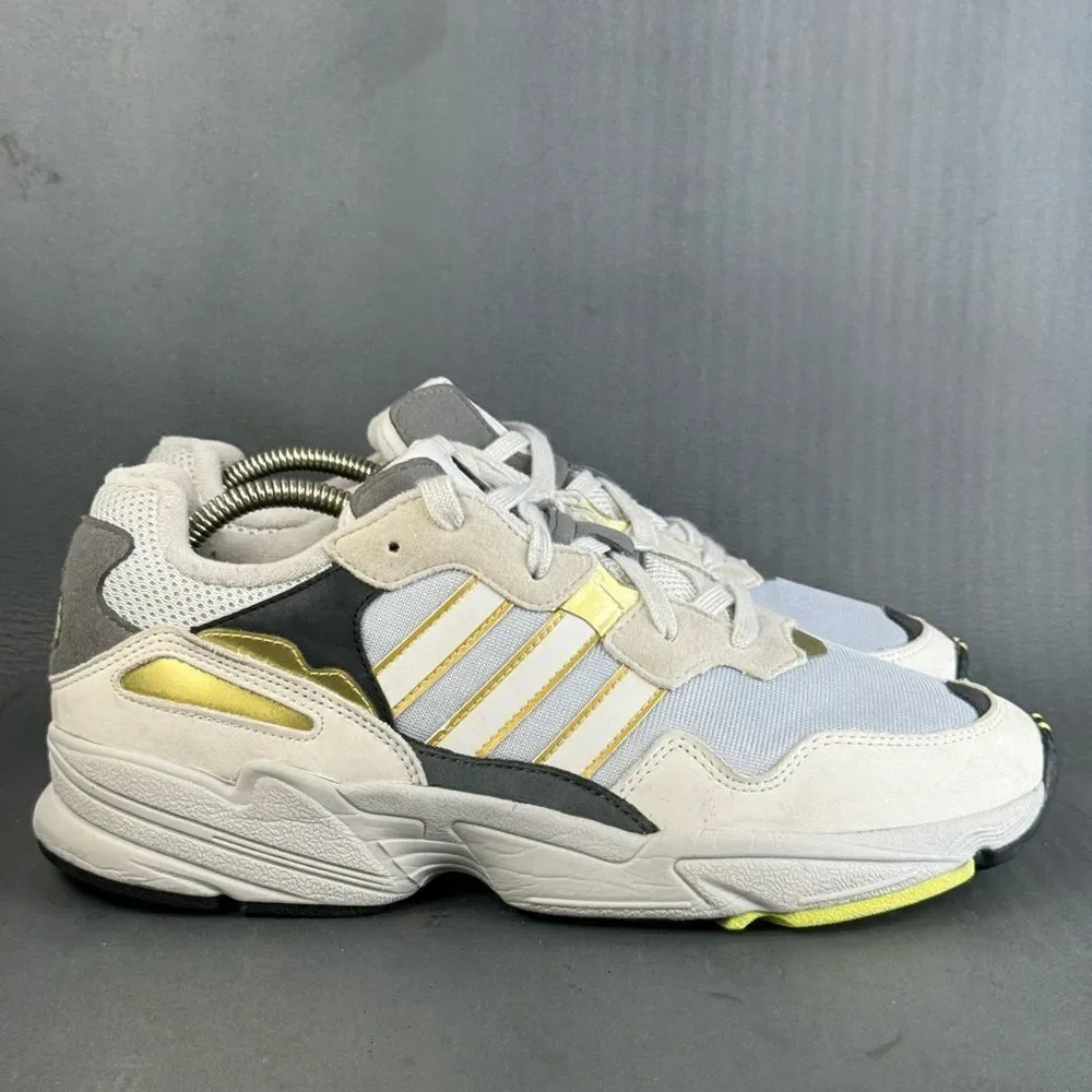 Adidas Yung-96 'Grey Silver' athletic sneaker shoes men’s size 10